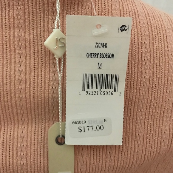 Jonathan Simkhai Linked Rib Cross Front Top - Picture 4 of 7